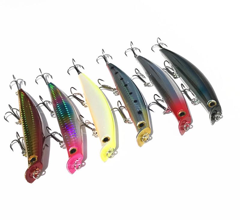 Cracked Wave Minnow Fishing Lure, 12cm/12.5g - Sea Fishing Bait with Hook