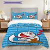 Doraemon Adventure Begins Threepiece Set 1 Duvet Cover 2 Pillowcase Without Core Bedding Set Soft And Comfortable Duvet Cover And Pillowcase