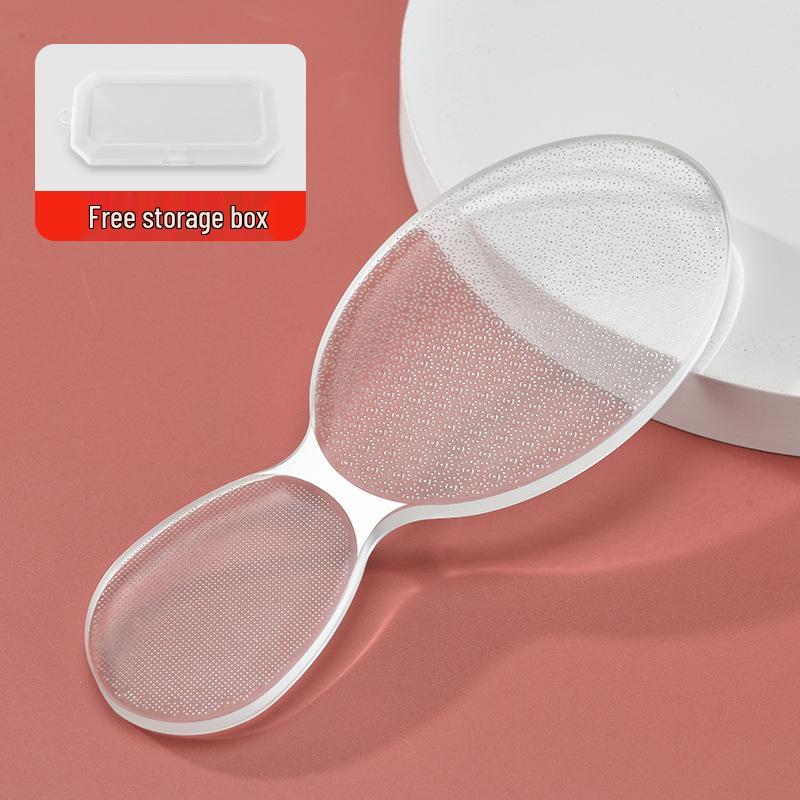 Eight-Character Nano White Double-Headed Foot and Hand Skin File