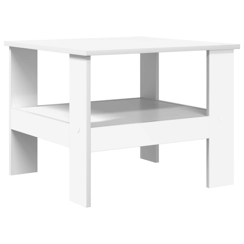 White Coffee Table 57 x 55 x 45 cm Engineered Wood