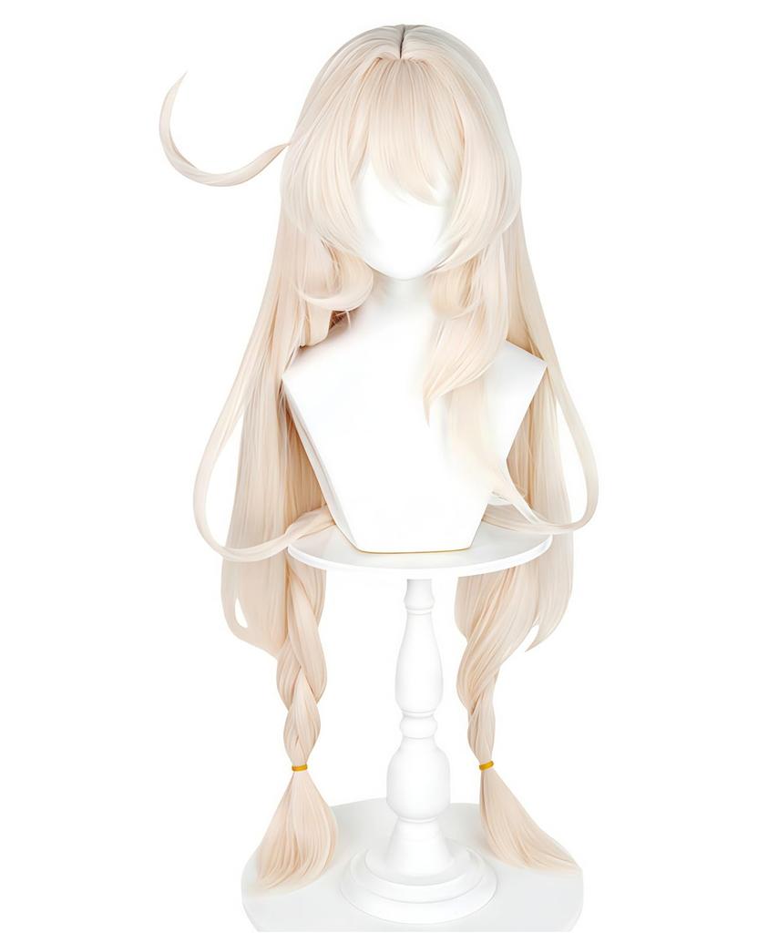 NOKIJP Alice Wig Genshin Impact Cosplay Heat-Resistant Wig Silky Smooth Easy to Style Genshin Impact Mondstadt Alice Witch Gathering Great Witch