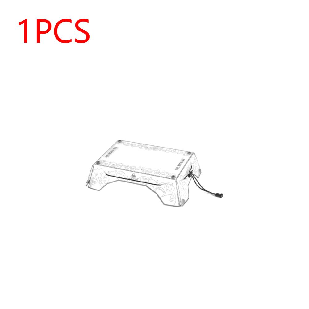 1/2Pcs Ultralight Folding Mini Table Portable Small Folding PP Camping Table and Tray For Outdoor Camping Hiking Equipment