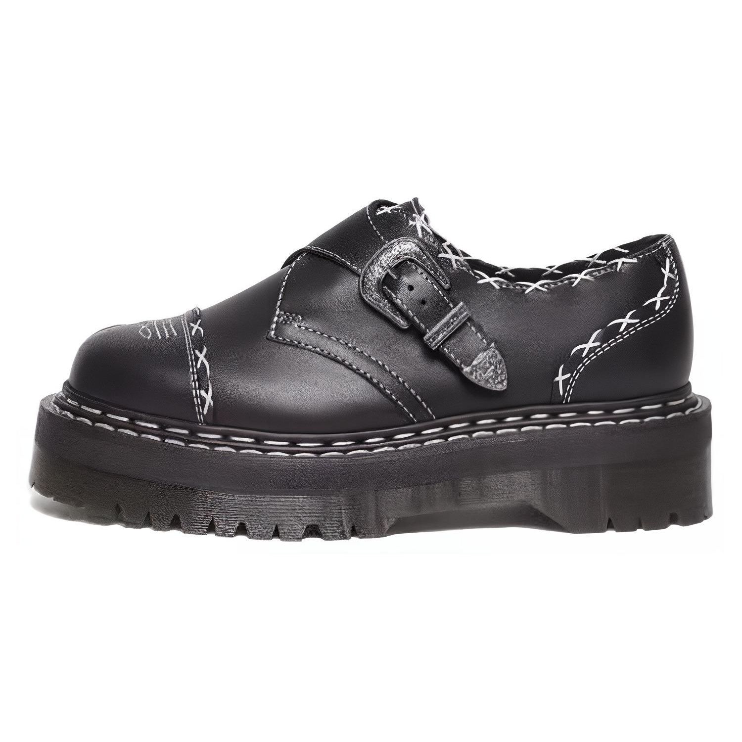 

Dr. Martens Fashionable Comfortable Classic Versatile Loafers Unisex Loafers Black 34131001 37