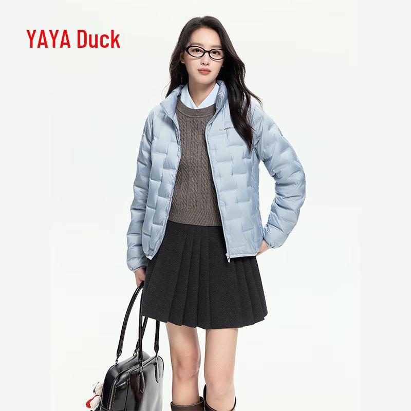 Yaya Women's Lightweight Stand-Collar Down Jacket