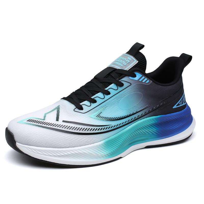 

Спортивная и повседневная обувь, дышащая сетка, мягкая подошва, амортизация, модная, нескользящая, износостойкая, легкая мужская обувь 44