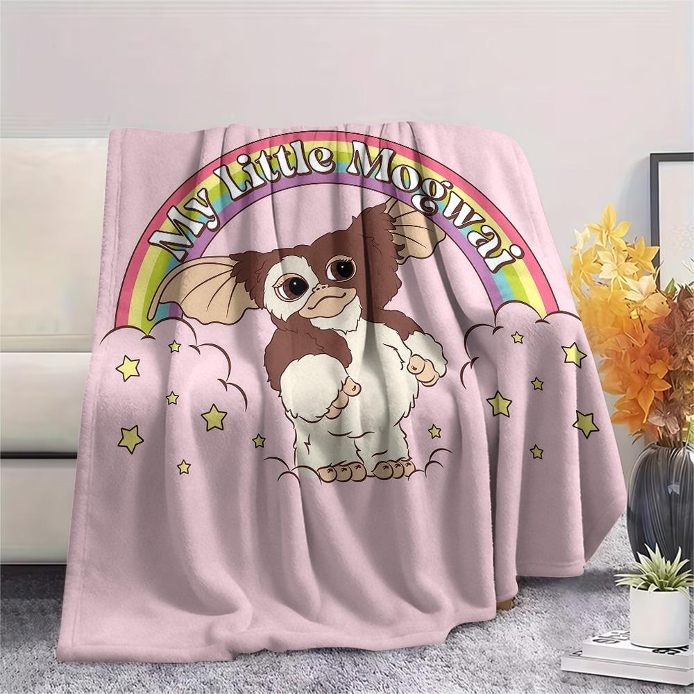 Gremlins Flannel Blanket, High quality Comfortable for All Seasons, Home Decor, Warmth and Comfort