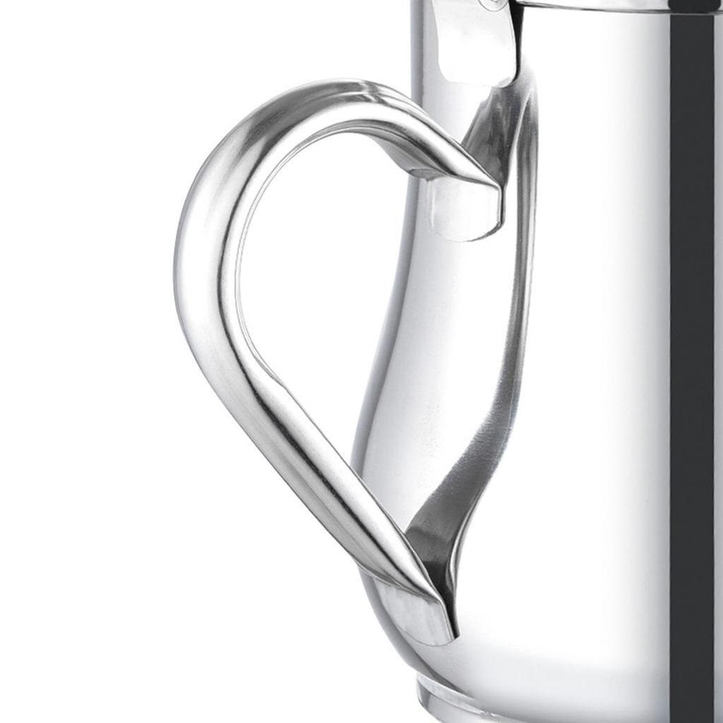 Uleiniță din oțel inoxidabil Etanșă Ușor de turnat Curățare simplă Vas dozator de ulei pentru oțet Sos Condiment Ulei 18oz