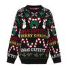 Women's Autumn Winter Christmas Party Jacquard Knit Sweater - European & American Style