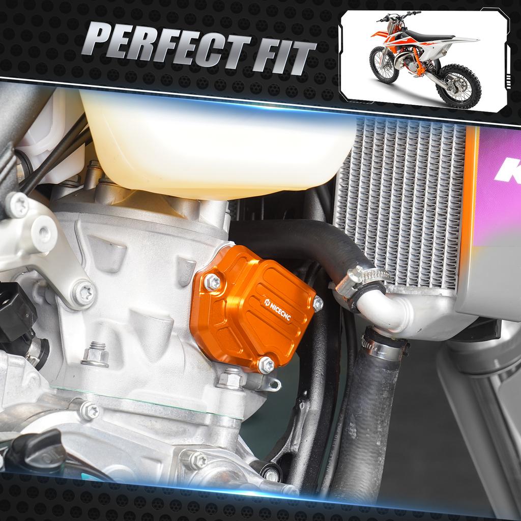 NICECNC 2024 For KTM EXC 300 EXC 250 XCW 300 250 Right Power Valve Cover Guard SX 250 XC 300 2023-2024 For Husqvarna TE 300 250