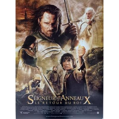 THE LORD OF THE RINGS THE RETURN OF THE KING Original Cinema Poster Rolled Small Size 53x40cm