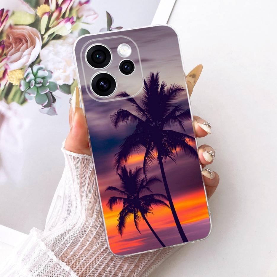 For Oppo Reno 15 FS Case Reno15 F 5G CPH2801 Luxury Butterfly Painted Cover Soft Slim Phone Case For Oppo Reno15 Pro Fundas Bags