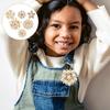 12 simulated brooches for bridal outfits and clothing accessories