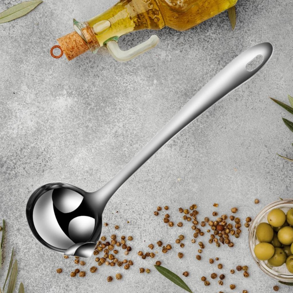 Oil Separator Spoon Cooking Utensils Kitchen Accessories Grease Strainer Separater for Restaurant