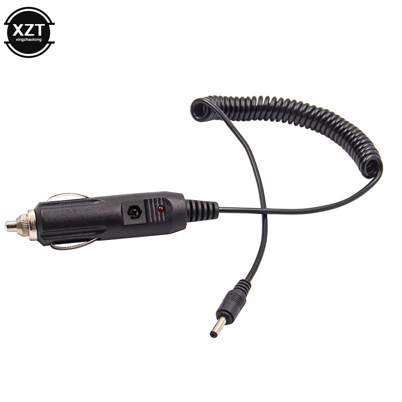 Portable 12V Car Cigarette lighter plug cable with DC 3.5mm*1.35mm male connector for car charger Extension Cable Socket Cord