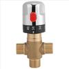 Solid Brass Thermostatic Mixing Valve Hot and Cold Control Pressure Balance Temperature Control Valve General-purpose 3Way