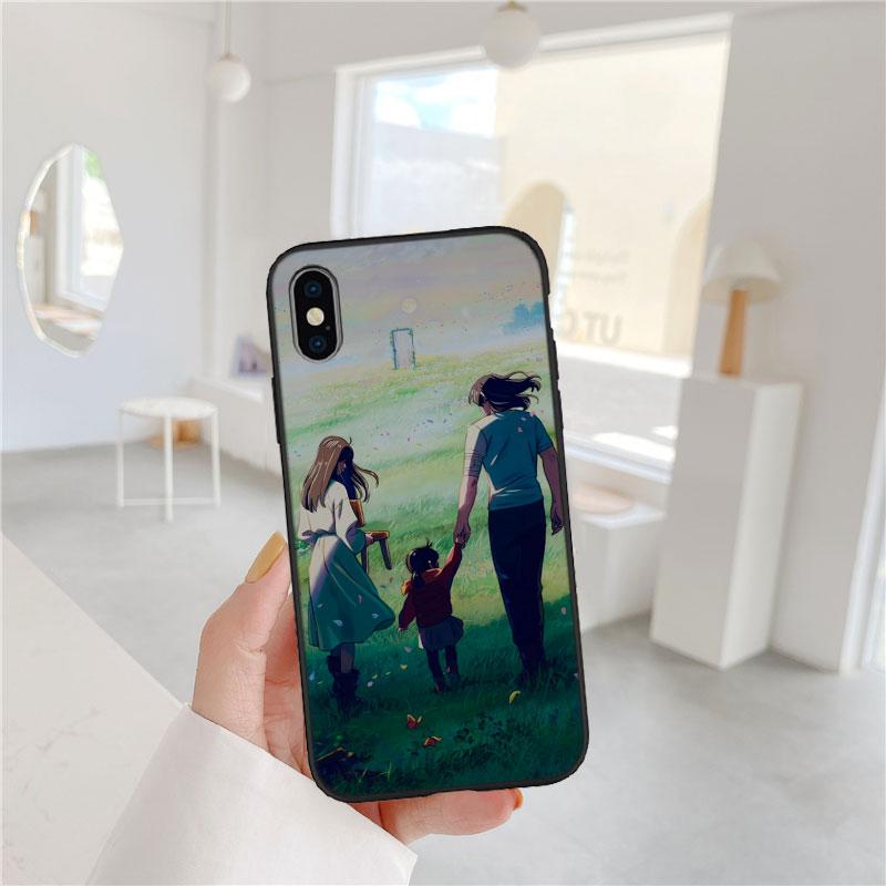 HK68 Suzume Soft Shell Phone Case for iPhone SE X XS XR 16E 17 11 Pro Max 8 7 6 6s Plus Air