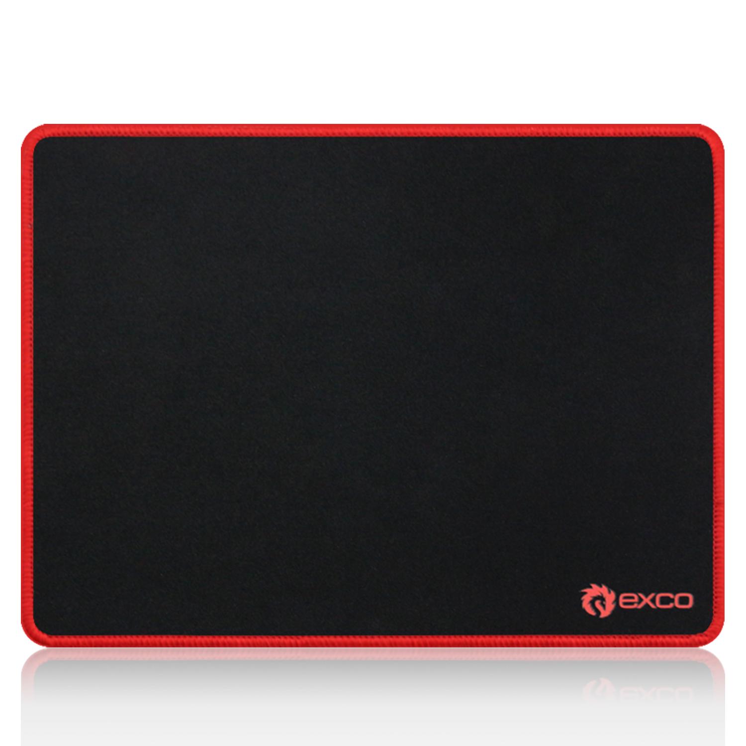 Office Mouse Pad Small with Stitched Edge Smooth Cloth Gaming Mousepad Non-Slip Rubber Base for Computer Laptop Washable