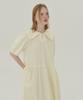 BETWEEN A AND B Sailor Collar Long Dress [Lemon]