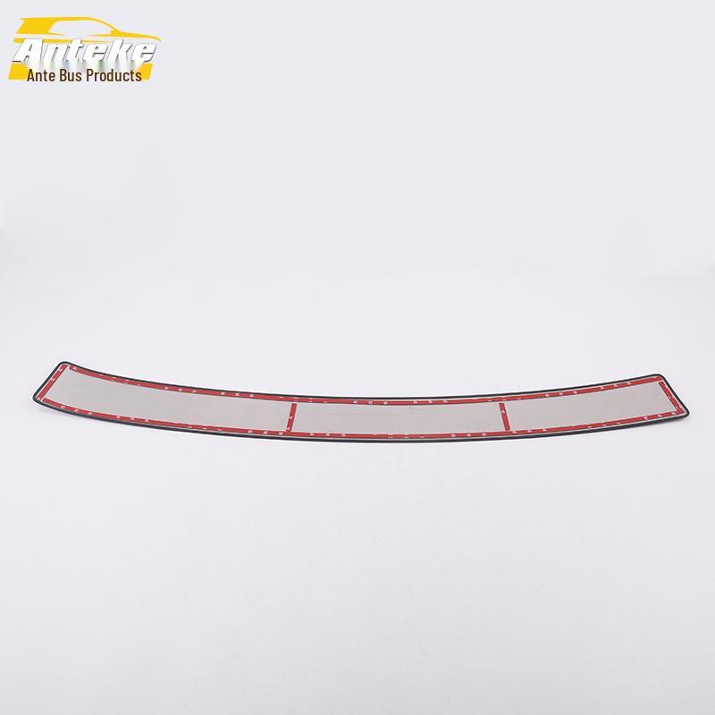 Eighth-Gen Accord Rear Bumper Bright Strip & Tailgate Trunk Protection Sticker (2008-2013)