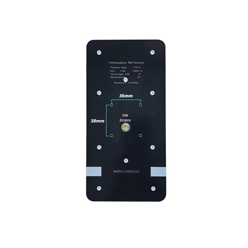 Óculos FPV HDzero com Antena de Painel Plano com Cabo de Baixa Perda