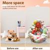 Bean Bag Chair Cover Clear Plush Animals Bean Bag Chair Cover Only Large Sofa Organizer For Playroom Bedroom Living Room Home