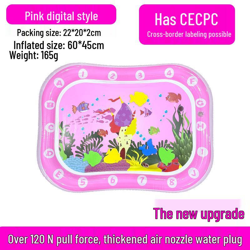 Inflatable Baby Pat Pat Water Mat for Summer Crawling Training Bag Packing (with CE CPC Certification)