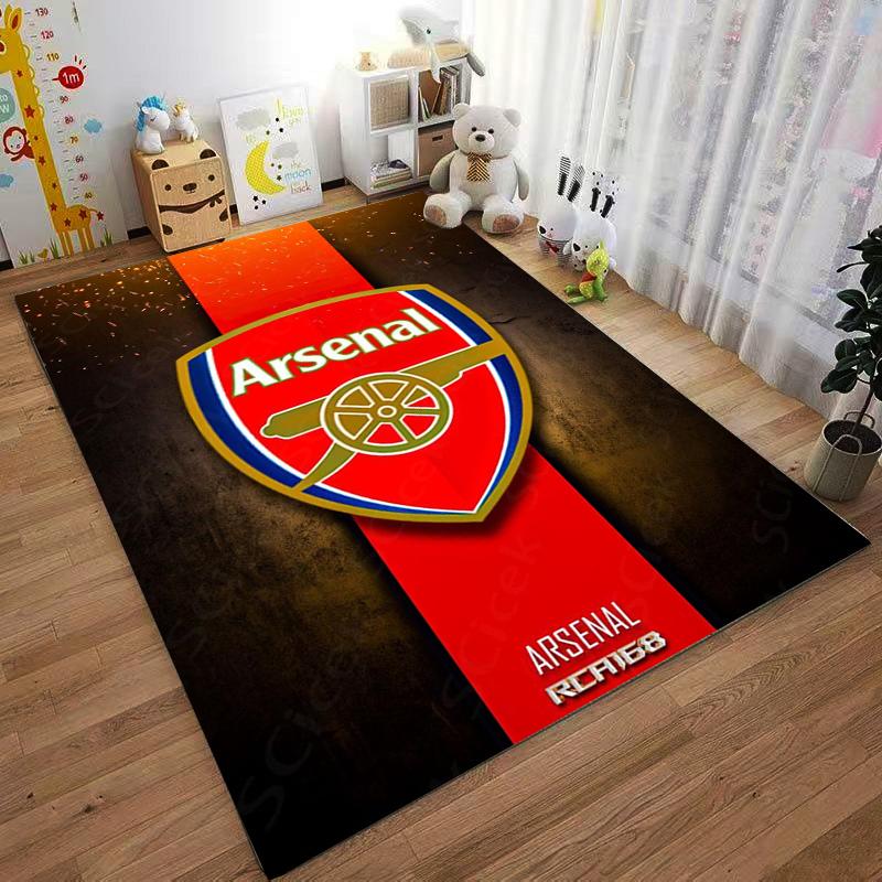 Arsenal Logo Designed floor mat, suitable as a non-slip mat for the living room or bedroom sofa
