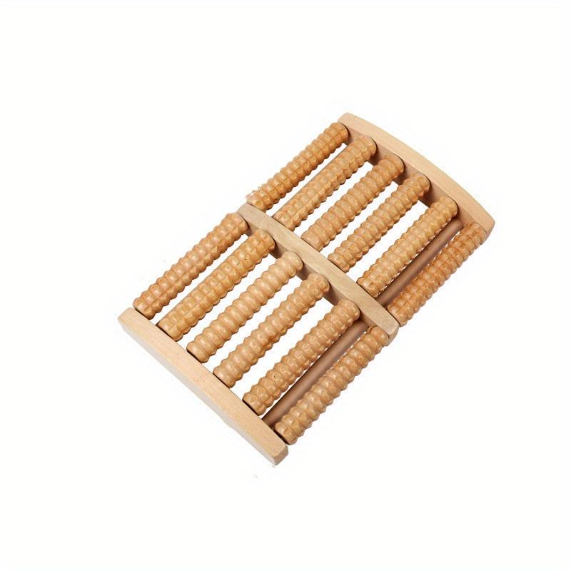 

1 шт. деревянный массажер для ног для релаксации, валик для ног из цельного дерева для ухода за ногами, массажный валик для ног, подарок для мужчин и женщин - подарок на День матери