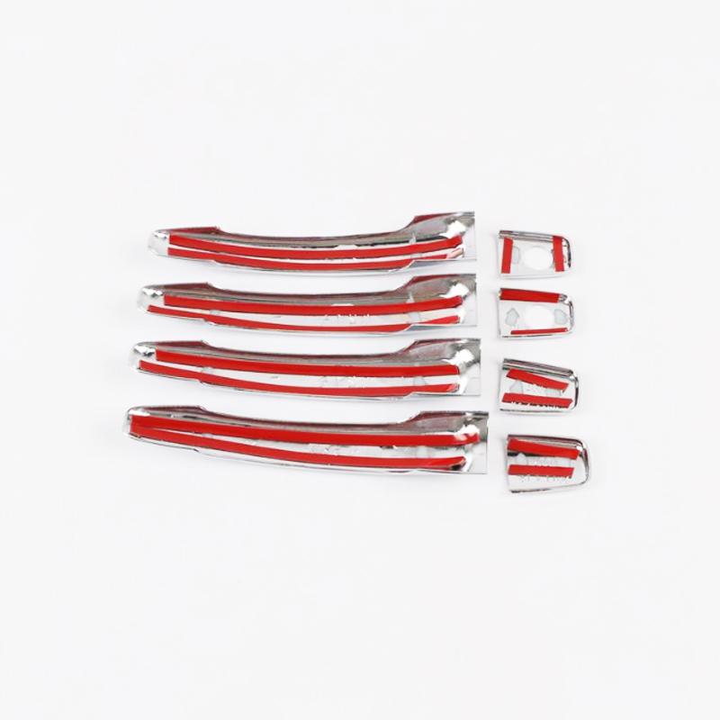 Exterior Chrome Silver Car Side Door Handle Bowl Cup Cover Trim For Hyundai Sonata Viv Prima EF Sonica 1998-2004 2001 2002