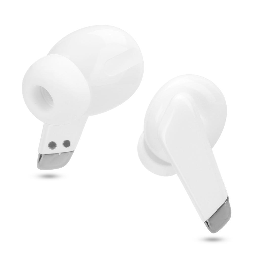 BTJ70 TWS Bluetooth 5.0 Headset Dual Ears Noise Reduction Earbuds Touch Control Earphone(White )