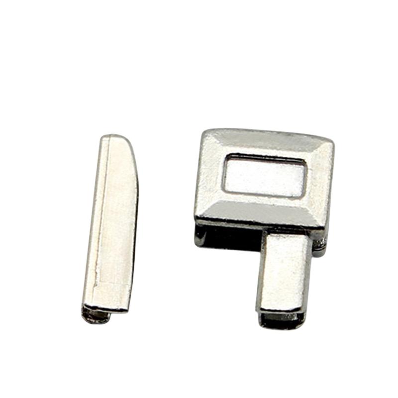 10PCS Set Premium Metal Zipper Heads Gold Silver Bronze Black - Durable Smooth For DIY Clothing Luggage Repair