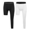 Calças de Compressão de Perna Única para Basquete Calças Compridas Leggings Esportivas