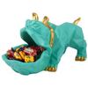 Resin Bulldog Design Storage Holder Dog Showpiece For Home Item, Animal Figurines For Home Shelves Decor Showpiece (Multicolor)., Pack of 1, Animal