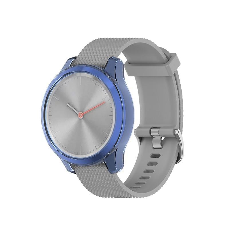 Smartwatch Anti Dust Case Waterproof Protector Shockproof Housing Soft Sleeve Frame Bumper-Shell Suitable for Move Trend