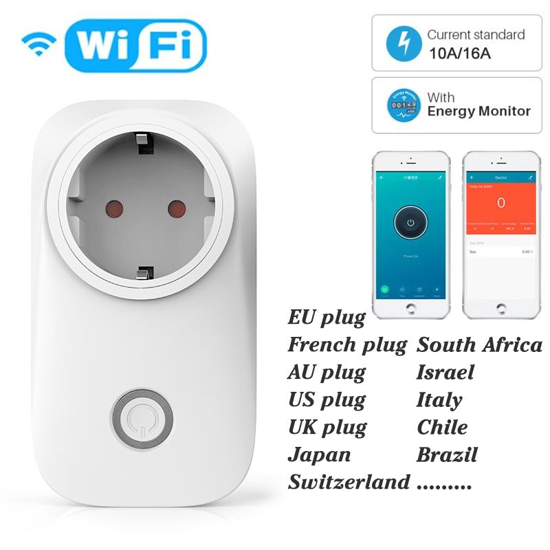 Smart New WiFi Energy Clamp Bidirectional Meter with Buzzer Alarm for Threshold App Monitor Export Import Power AC110V/240V