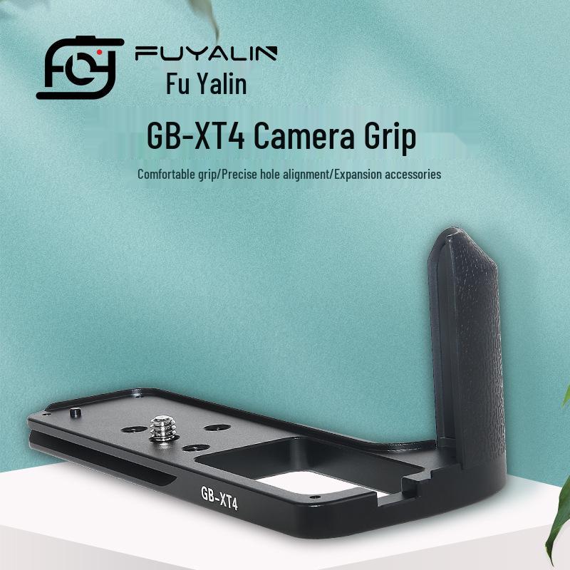 X-T4 Metal Handle for Fujifilm XT4 with Quick Release Plate & Vertical Shooting Grip Quick Release Plate L-Bracket
