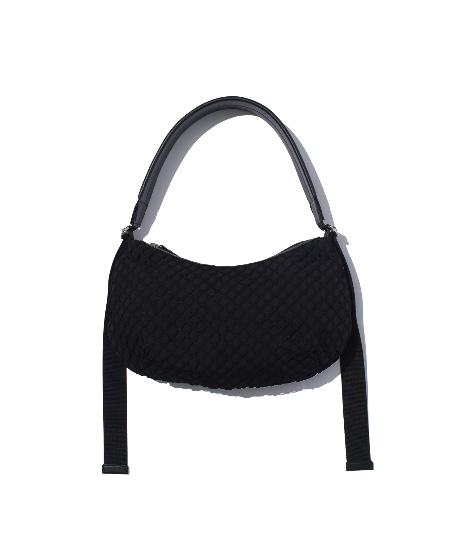 

MESH 2WAY POCHETTE_BLACK чорний