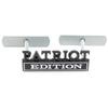 1Pc 3D Metal Patriot Edition Logo Car Front Grille Badge Side Fender Rear Trunk Emblem Sticker Decal