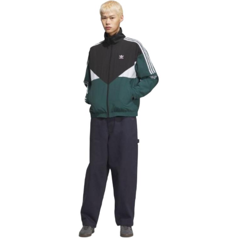 adidas Originals Unisex Jacke Schwarz/Grün/Weiß KC3115