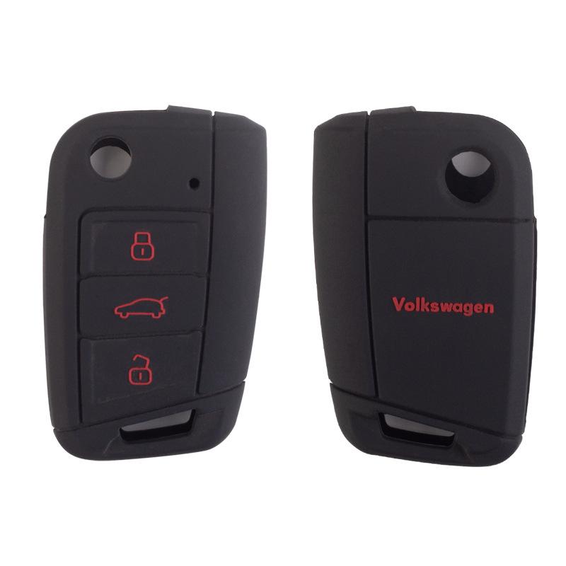 

Suitable for Volkswagen Lingdu Silicone Key Cover Tuangtuan L New Lavida Polo Plus Lavida Shadow Protection Cover