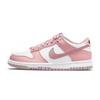 Nike Scarpe da Skateboard Dunk Resistenti all'Abrasione Basse Unisex Bianco Rosa DO6485-600(Team963-)