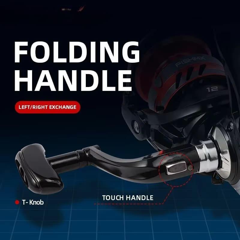 Angel-Spinnrolle, Metallspule, 12 Kugellager, Karpfenangelrolle MQ2000-7000, Metallschnurbecher, Meeresgerät