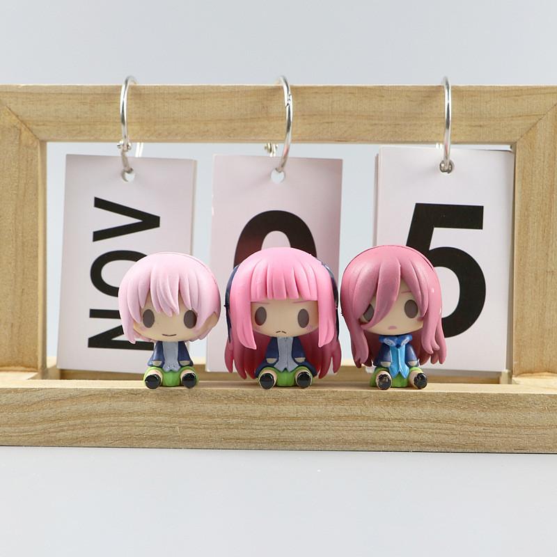 Adorable Q Version Five Equal Parts Bride Anime Figure Collectible Toy For Display