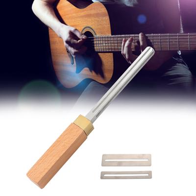 Guitar Fret Crowning File Fret Edge File with Fret Protector Side Repairing & Luthier Leveling Dressing Tool Enduring