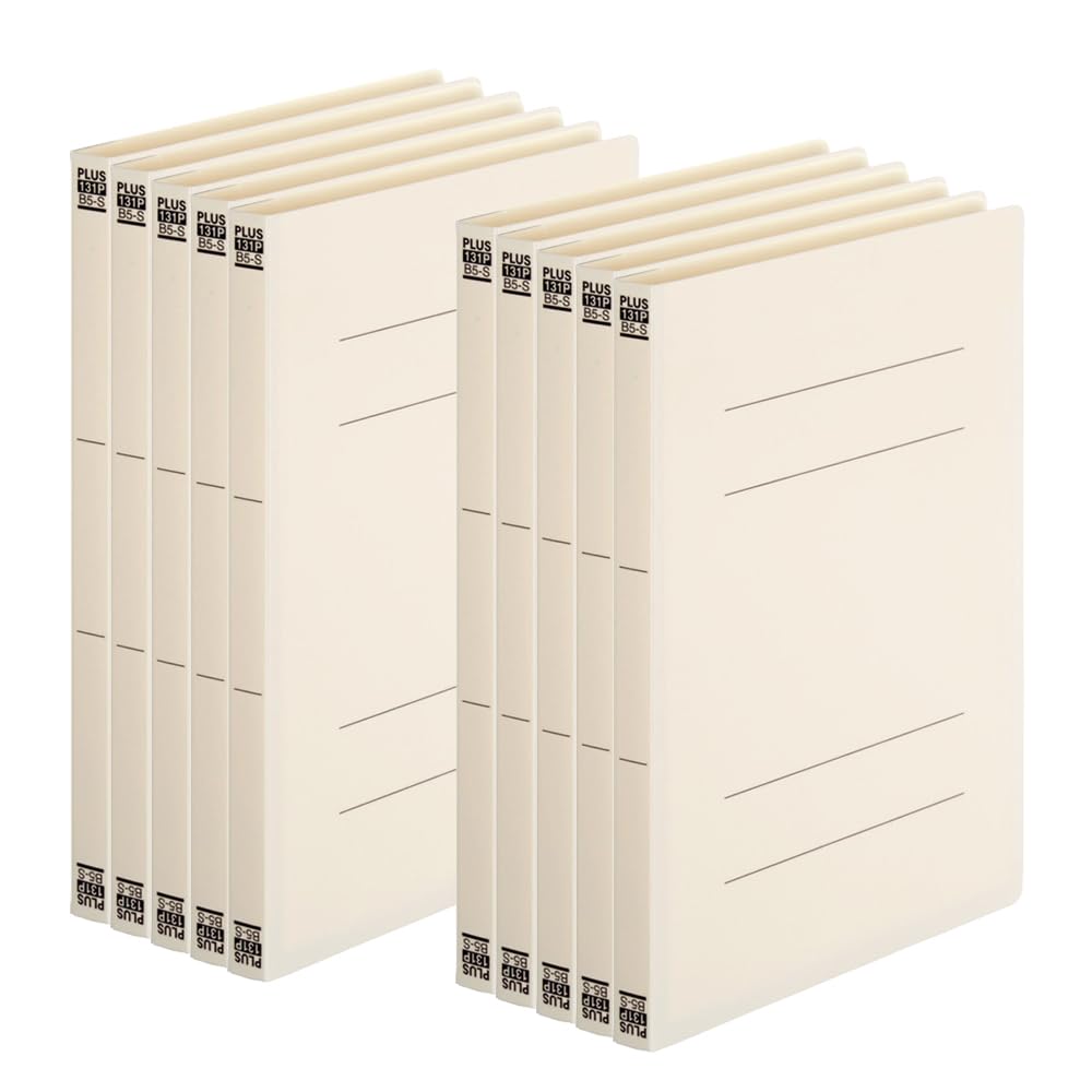 Plus PP Flat File B5 Ivory 10-pack NO.131P 98-363×10 слоновая кость