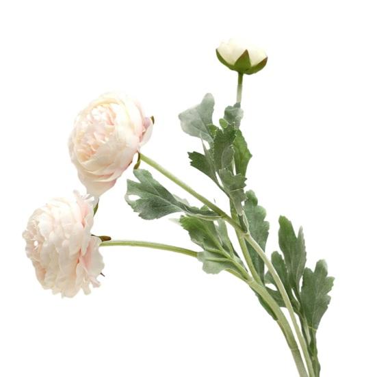 

Искусственные лютики, шелковые, персидские, с тремя головками, винтажная композиция из искусственных лютиков для дома, свадебного стола, центрального украшения стола. розовый