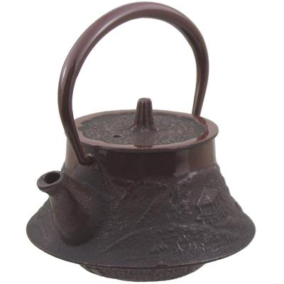 Nagao Mizusawa X Tsubame Sanjo Nanbu Ironware Teapot Landscape 180ml Made In Japan