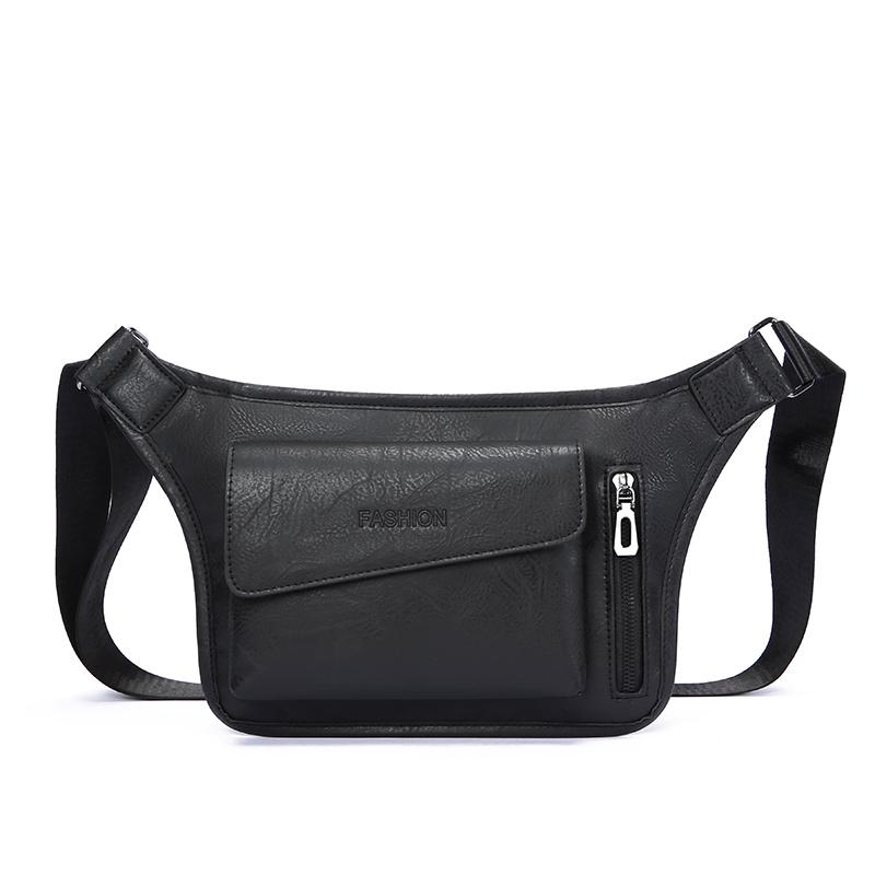 New Men's Vintage Chest Bag Waterproof Large Capacity Crossbody Single Shoulder Bags with Sport Small Messenger Bags