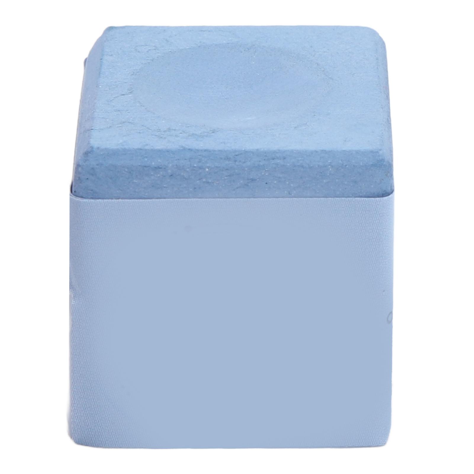 

Мел для бильярдного кия профессиональный портативный безопасный бильярдный мел для обучения игре Blue