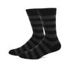 Men's Plus Size Argyle Stripe Knee-High Socks - Solid Colors for Autumn/Winter